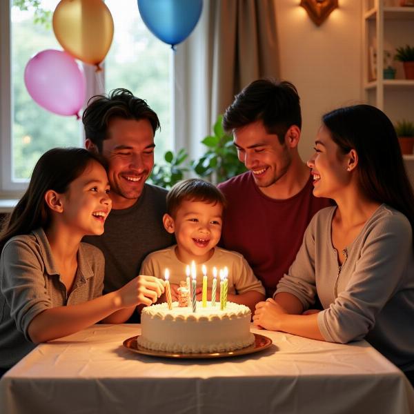 Auguri di buon compleanno divertenti in famiglia