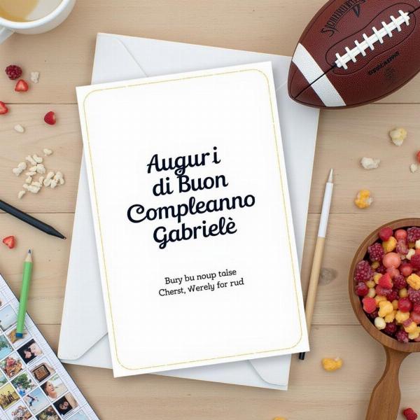 Auguri di Buon Compleanno Gabriele: Personalizzati