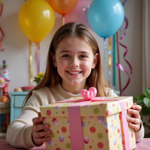 Auguri di buon compleanno nipote adolescente con regalo