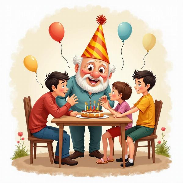 Auguri di compleanno nonno: immagini divertenti