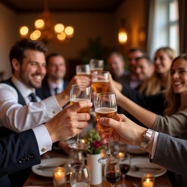 Auguri di matrimonio simpatici durante il brindisi