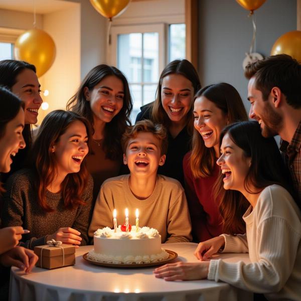 Auguri migliore amico: Una festa a sorpresa per celebrare un'amicizia speciale.