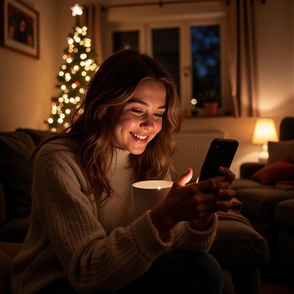 Auguri di Natale per una figlia adolescente