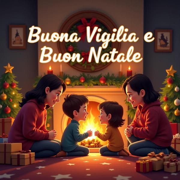 Auguri di Natale GIF per la famiglia