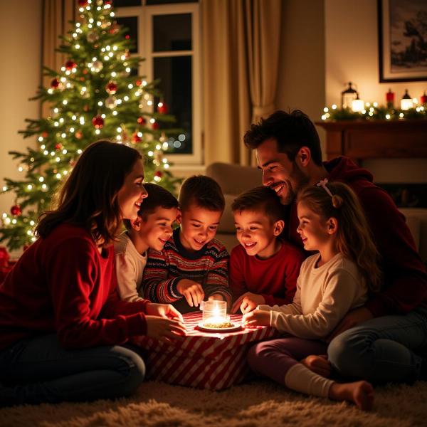 Auguri di Natale per una persona speciale in famiglia