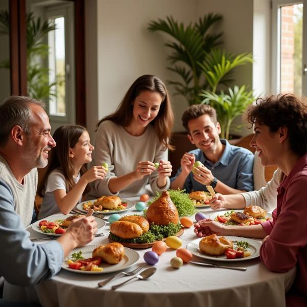 Auguri di Pasqua 2025 per la famiglia