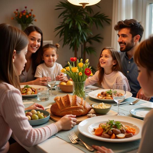 Auguri di Buona Pasqua in famiglia