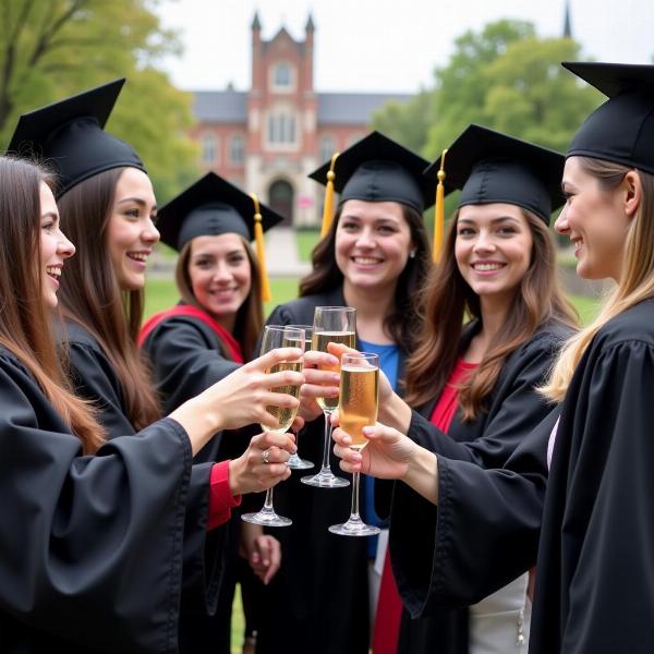 Brindisi di laurea con frasi ironiche