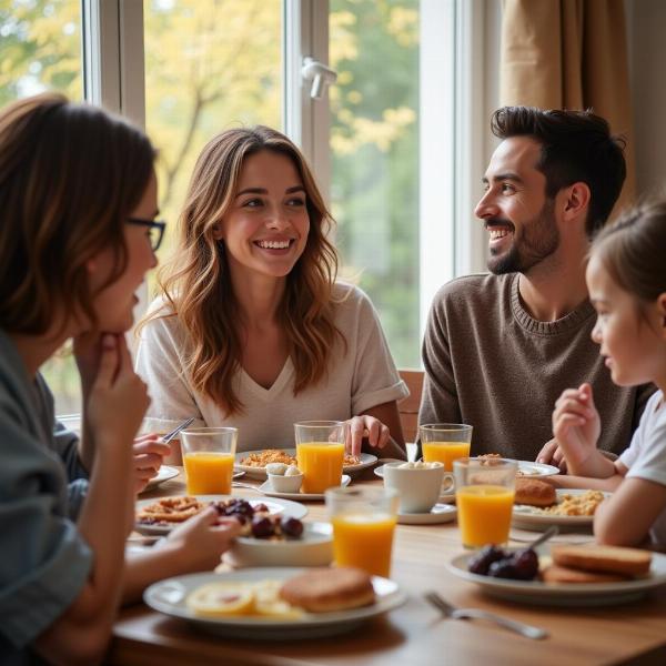 Buon inizio settimana: Khoảnh khắc ấm áp bên gia đình