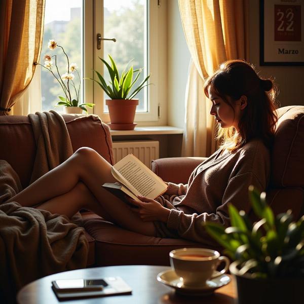 Relax con un buon libro il 23 marzo