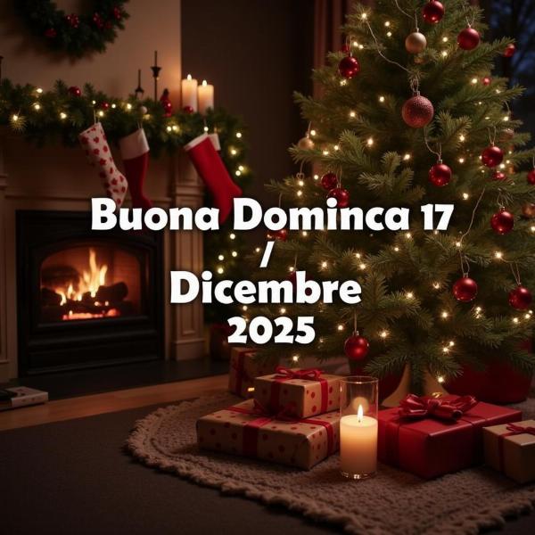 Immagini Natalizie per Buona Domenica 17 Dicembre 2025