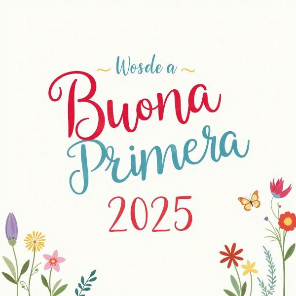 Immagini di buona primavera 2025 con frasi di auguri