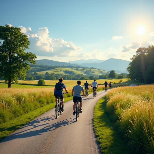 Buongiorno buon sabato 10 agosto: Gita in bicicletta