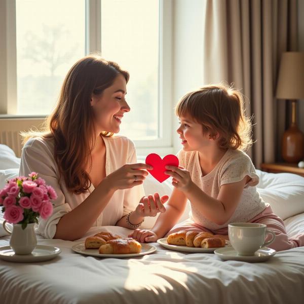 Buongiorno, Buona Festa della Mamma, Buona Domenica - Colazione a letto