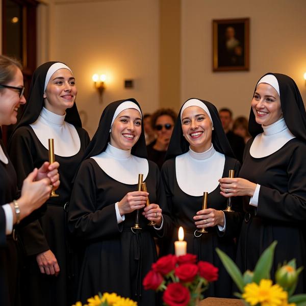 Celebrazione della Professione Religiosa: Un Momento di Unione per la Comunità