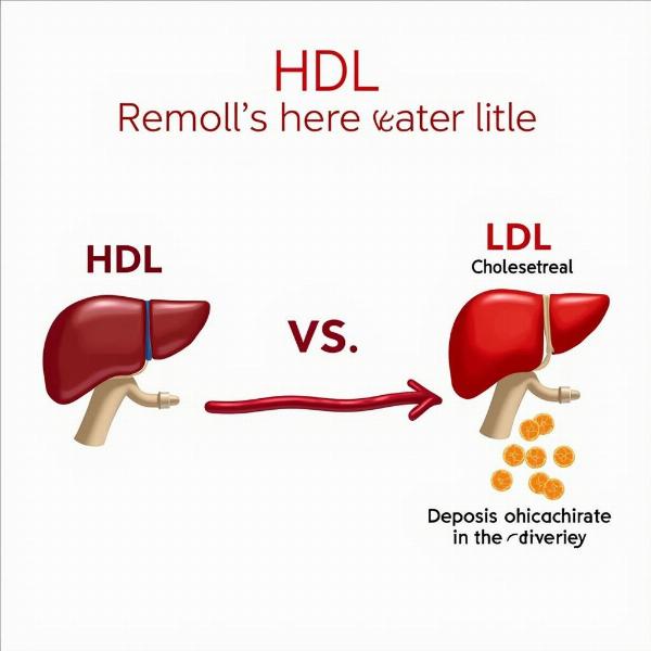 Colesterolo HDL e LDL: Sự khác biệt