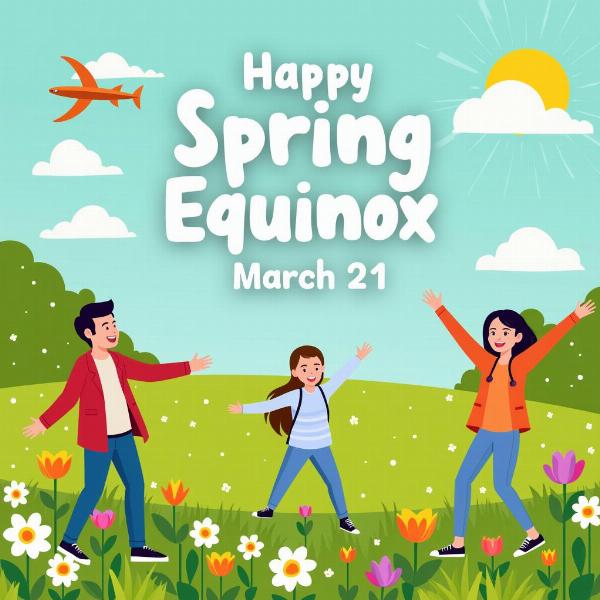 Celebrazione dell'Equinozio di Primavera il 21 Marzo