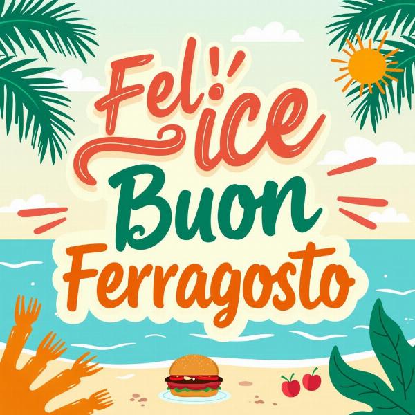 GIF animata Felice Buon Ferragosto