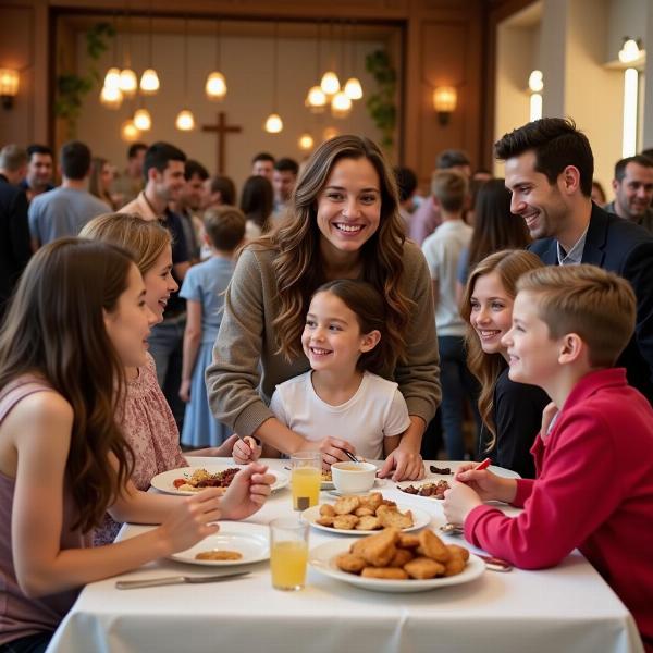 Festa Comunione e Cresima: Famiglia e Amici Festeggiano Insieme