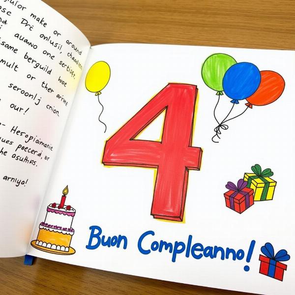 Frasi di auguri per il quarto compleanno