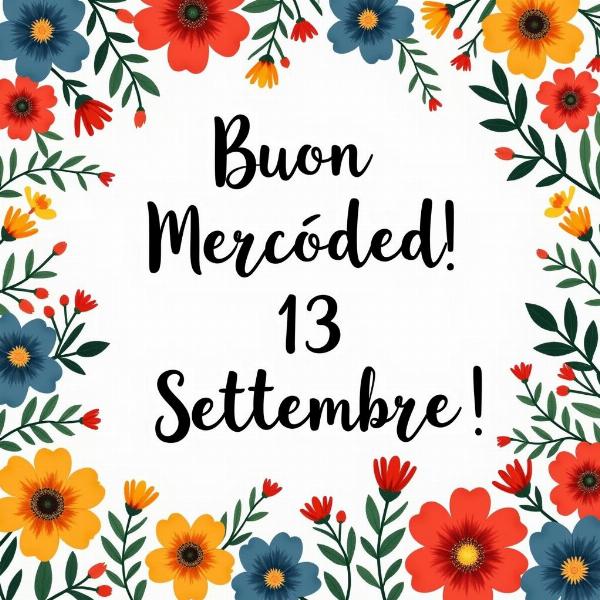 Frasi e auguri per un buon mercoledì 13 settembre