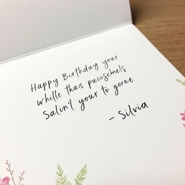 Frasi auguri compleanno Silvia