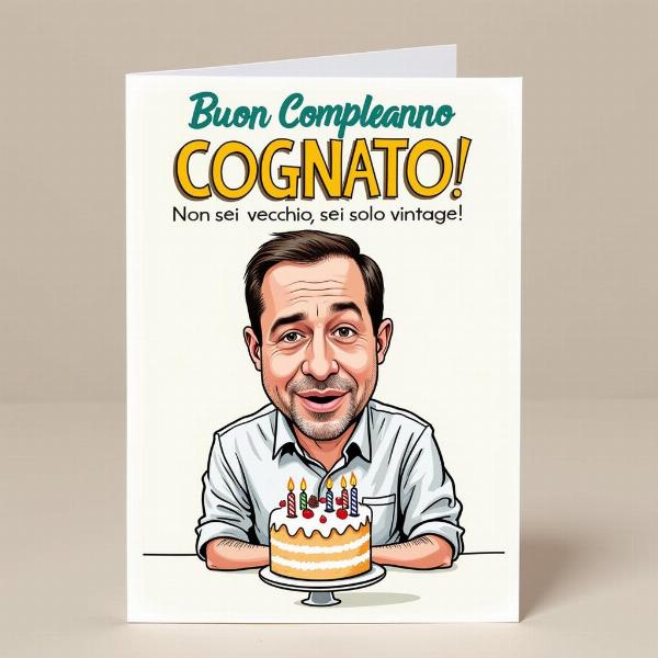 Auguri di buon compleanno cognato divertenti