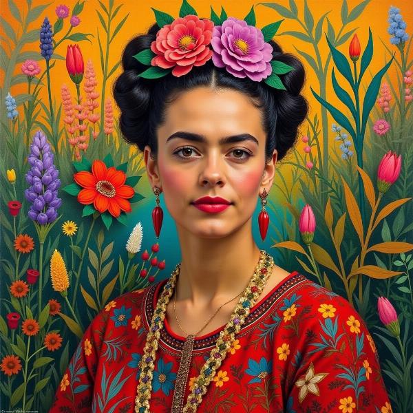 Frida e la Natura: Un Legame Indissolubile