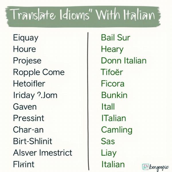 Traduzione creativa di frasi idiomatiche dall'inglese all'italiano