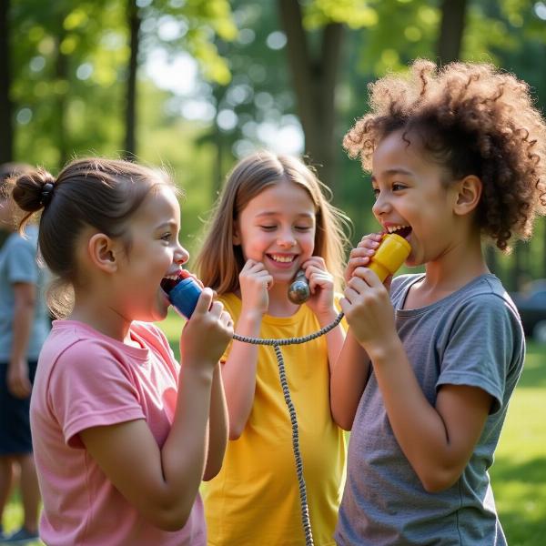 Giochi e divertimento con il telefono senza fili