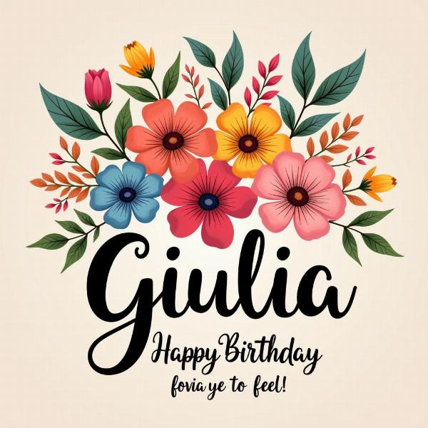 Auguri di Buon Compleanno Giulia GIF: Trova la GIF Perfetta!