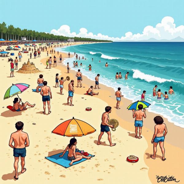 Immagini Buon Ferragosto Divertenti Spiaggia