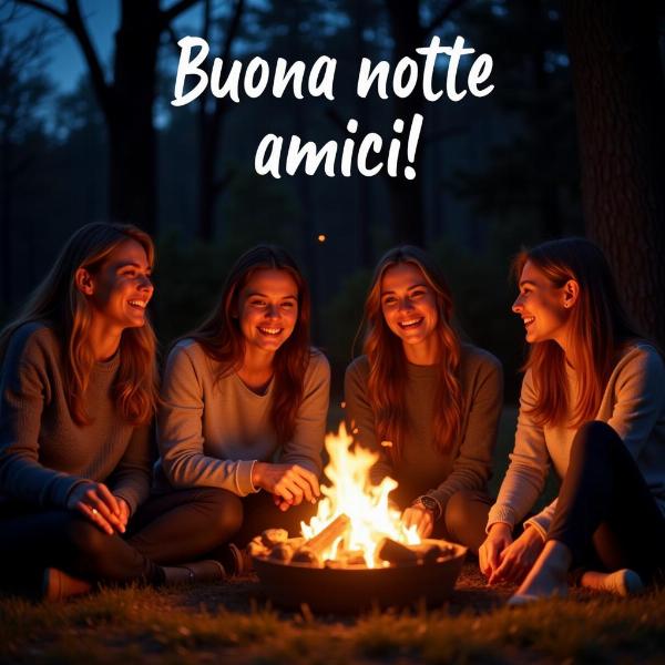 Immagini buona notte con frasi belle per amici