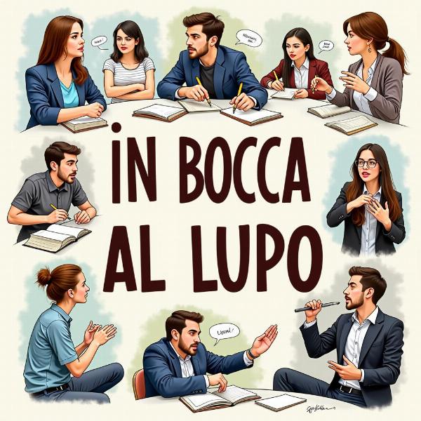 Occasioni per augurare In Bocca al Lupo