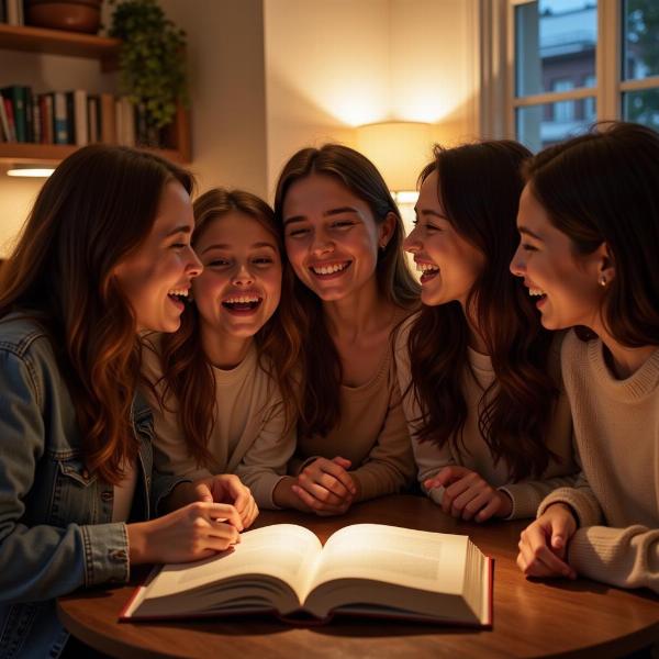 Celebrare l'amore, l'amicizia e la felicità nel libro della vita