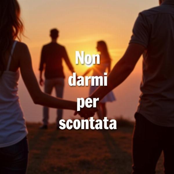 Frasi d'amore per non essere data per scontata