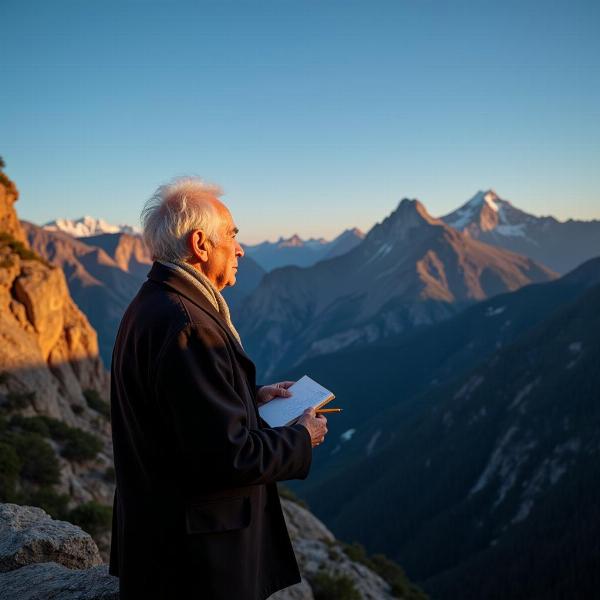 Pablo Neruda frasi sulla montagna