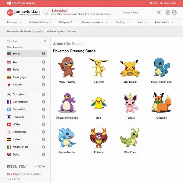 Risorse online per biglietti auguri Pokemon stampabili