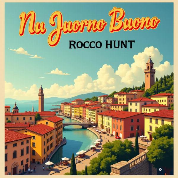 Copertina dell'album "Nu Juorno Buono" di Rocco Hunt