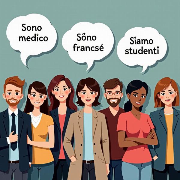 Esprimere nazionalità e professione con il verbo essere