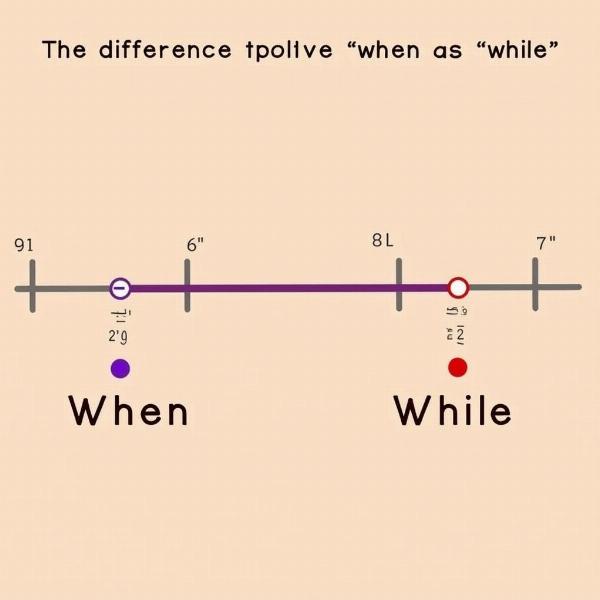 Differenza tra When e While