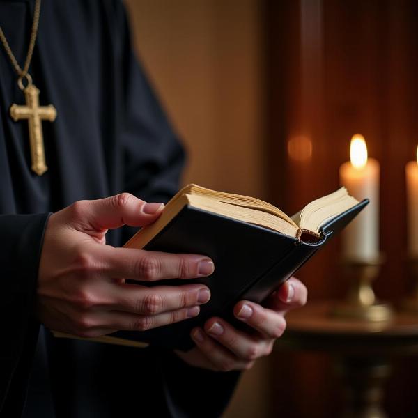 Auguri per l'anniversario di sacerdozio con immagini di fede