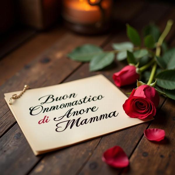 Auguri Buon Onomastico Amore di Mamma