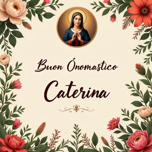 Auguri di Buon Onomastico a Caterina il 29 Aprile