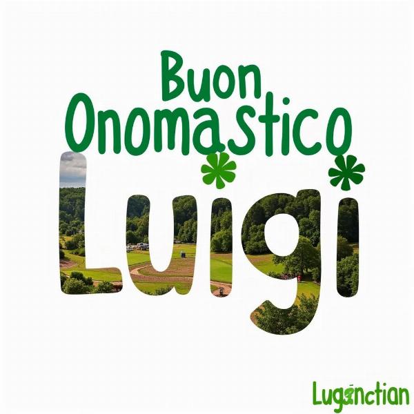 Auguri Buon Onomastico Luigi Creativi