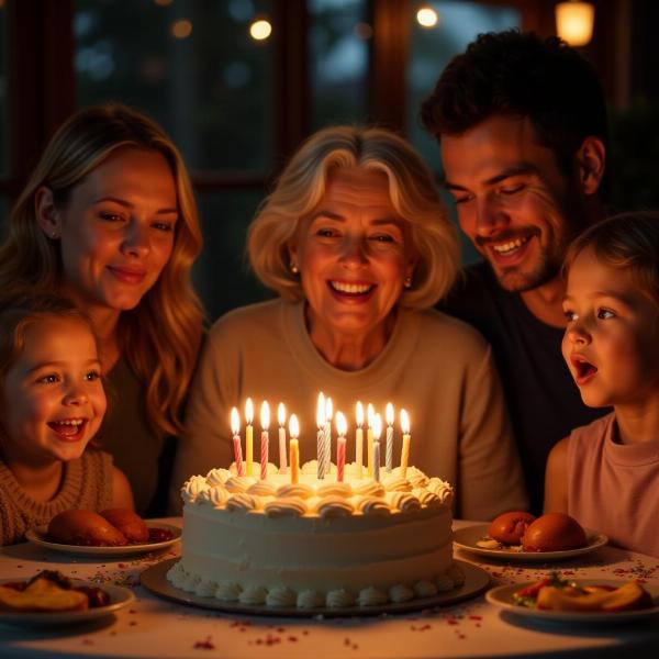 Auguri di compleanno per la nonna