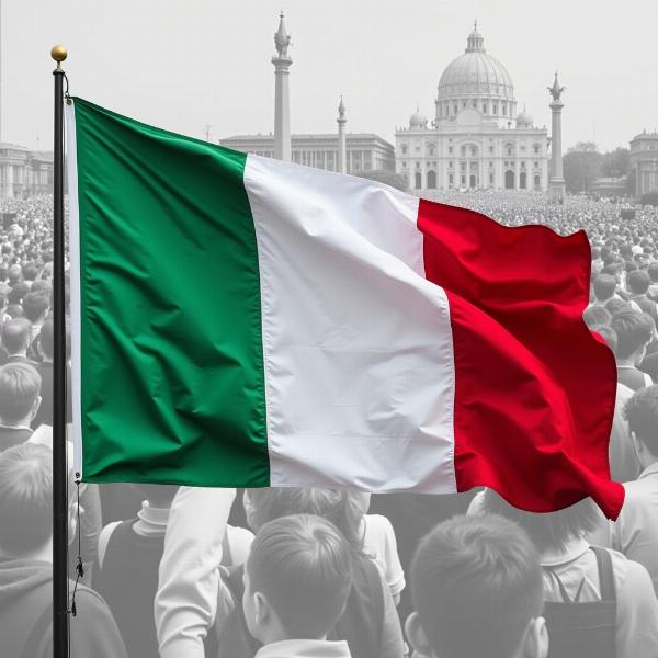 Bandiera Tricolore 25 Aprile