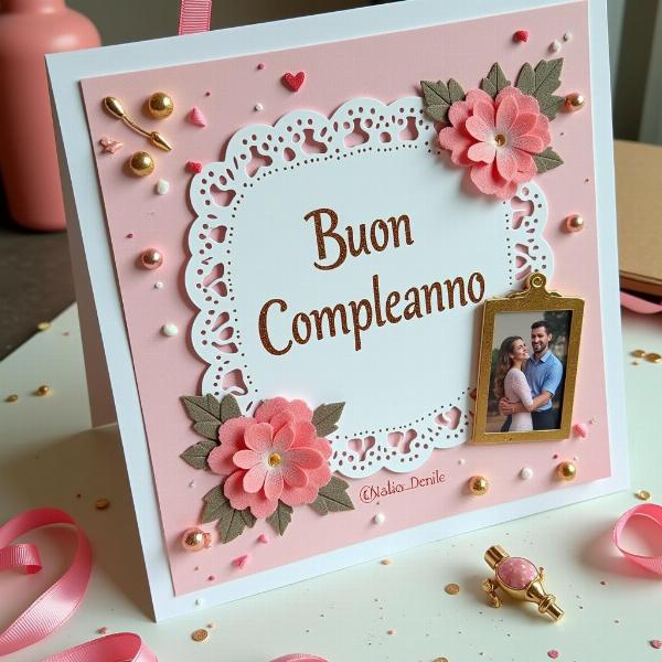 Biglietto di auguri personalizzato per il fidanzato