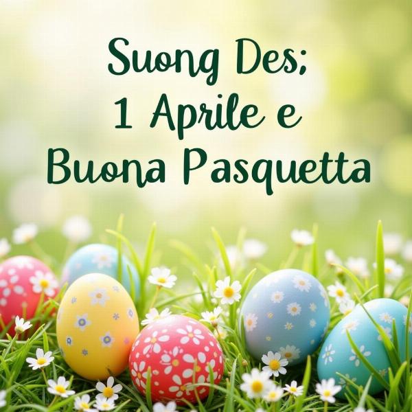 Buon 1 Aprile e Buona Pasquetta: Auguri!