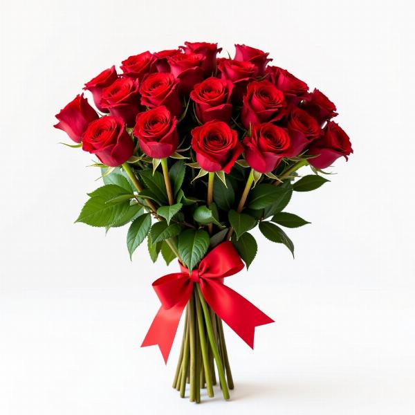 Buon Compleanno Laura con Rose Rosse